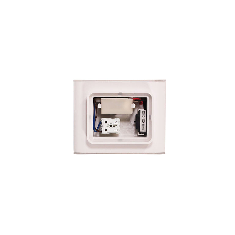 Wash 2 x 3W Up & Down LED Wall Washer White / Tri-Colour - UA7362WH