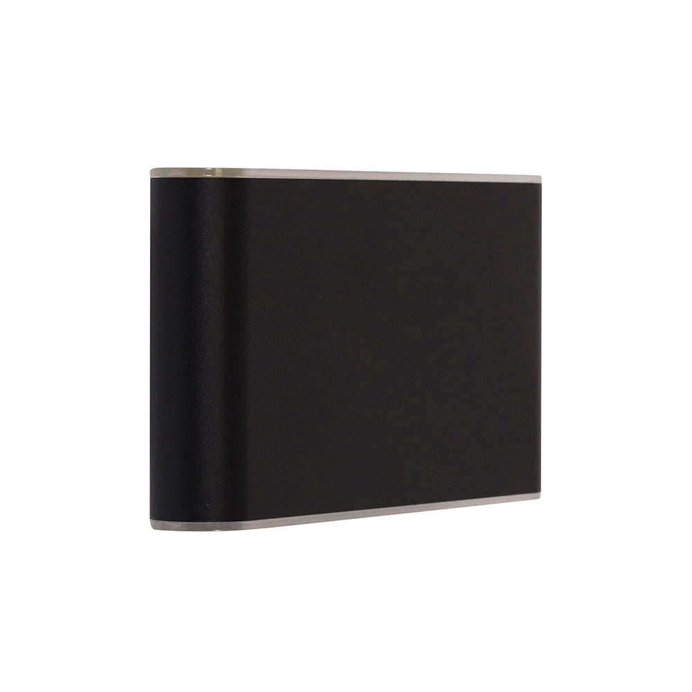 Wash 2 x 6W Up & Down LED Wall Washer Black / Tri-Colour - UA7363BK