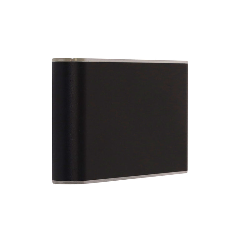 Wash 2 x 6W Up & Down LED Wall Washer Black / Tri-Colour - UA7363BK