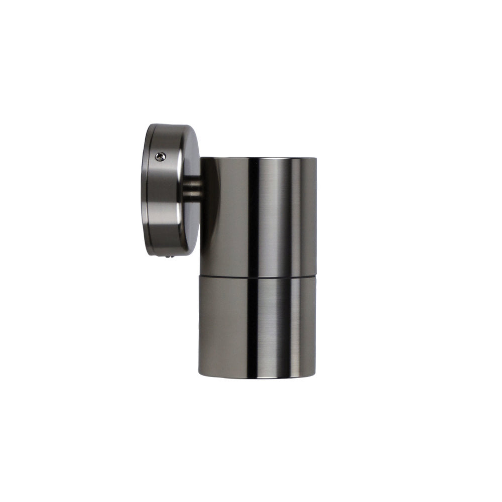 Oxley 240V GU10 Fixed Down Wall Pillar Light Stainless Steel - UA7785SS