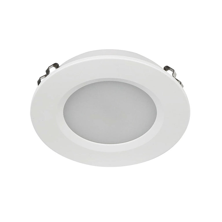 UB 3W 12V DC LED Recessed / Surface Mounted Cabinet Light White / Tri-Colour - UB1
