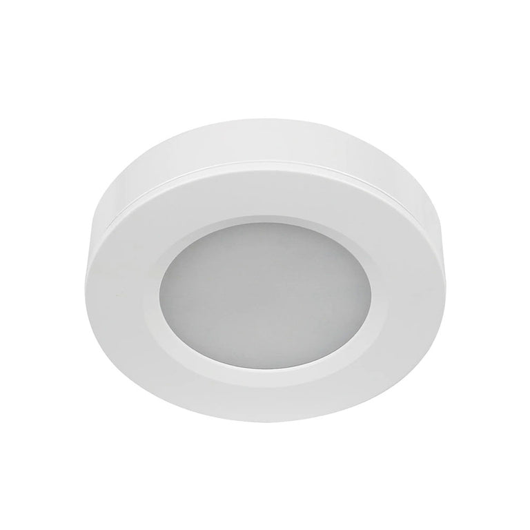 UB 3W 12V DC LED Recessed / Surface Mounted Cabinet Light White / Tri-Colour - UB1