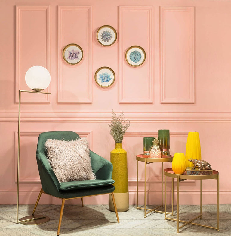 Replica IC F Floor Lamp Small Antique Brass - UFL-IC-25GLD