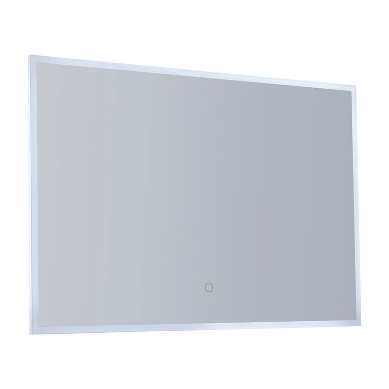 Rectangular 40W LED Bathroom Wall Mirror White / Tri-Colour - UMRR-RT-900CLR