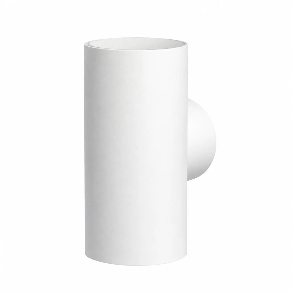 Cylo 2 x 9W CCT 240V LED Up / Down Wall Light Matt White - UOW-CYLO-WH-3CCT