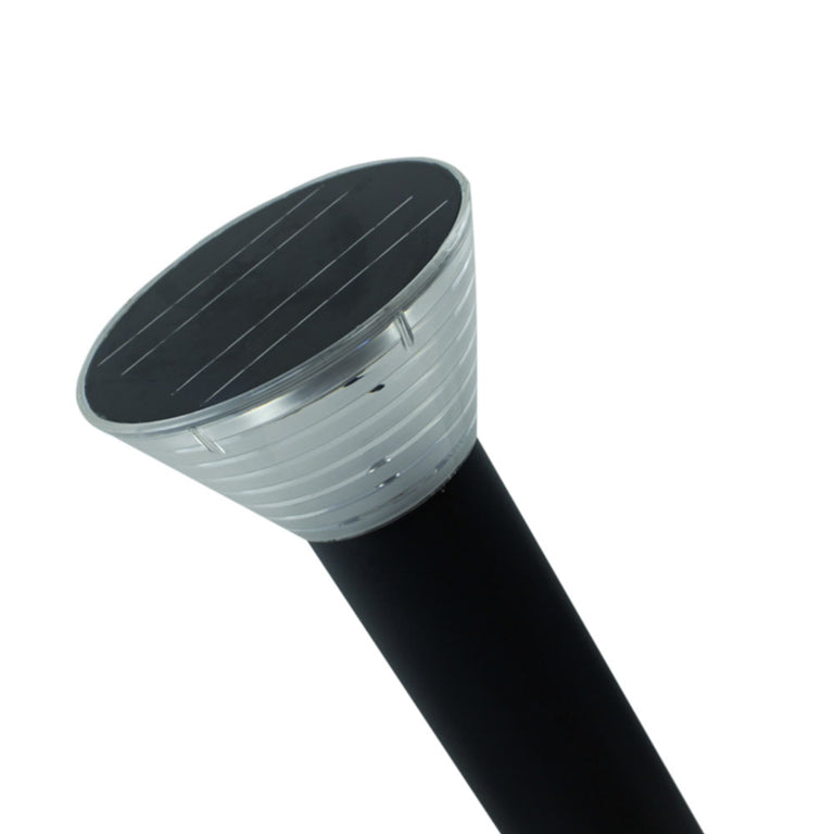 Helios 4W Solar Bollard With Remote Control Black / Tri-Colour – UOW-SOLIS
