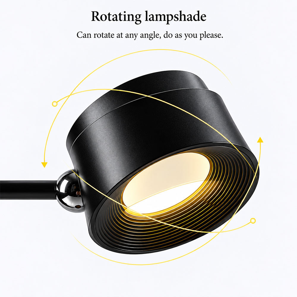 Versana Wireless 3.5W LED CCT Table Lamp & Wall Light Black - UTL-VERSANA-BLK