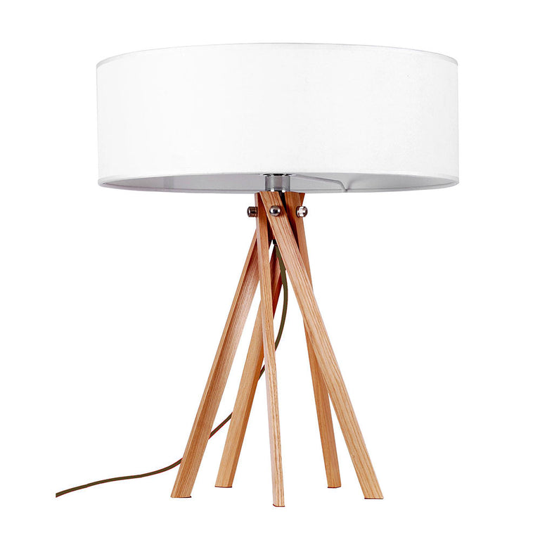 Adnor Timber Table Lamp Natural - UTLADNOR
