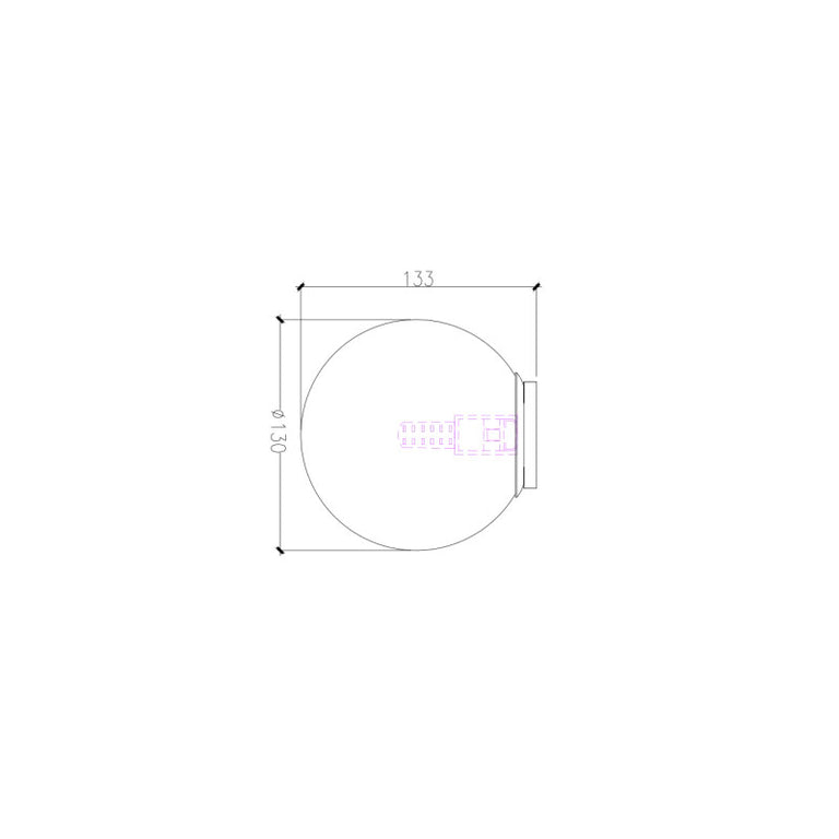 Ava Dimple Wall Light Satin Brass / Smoke IP44 - UWL-AVA-DIM-SB-SMOKE
