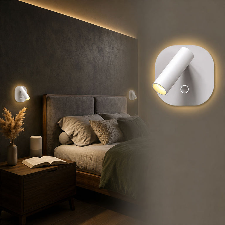 Axis LED Bedhead Light White - UWL-AXIS-WH
