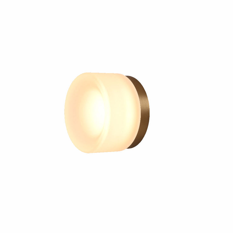 Cirque 7W LED Wall Light Satin Brass / Tri-Colour IP65 - UWL-CIRQUE-SB-3CCT
