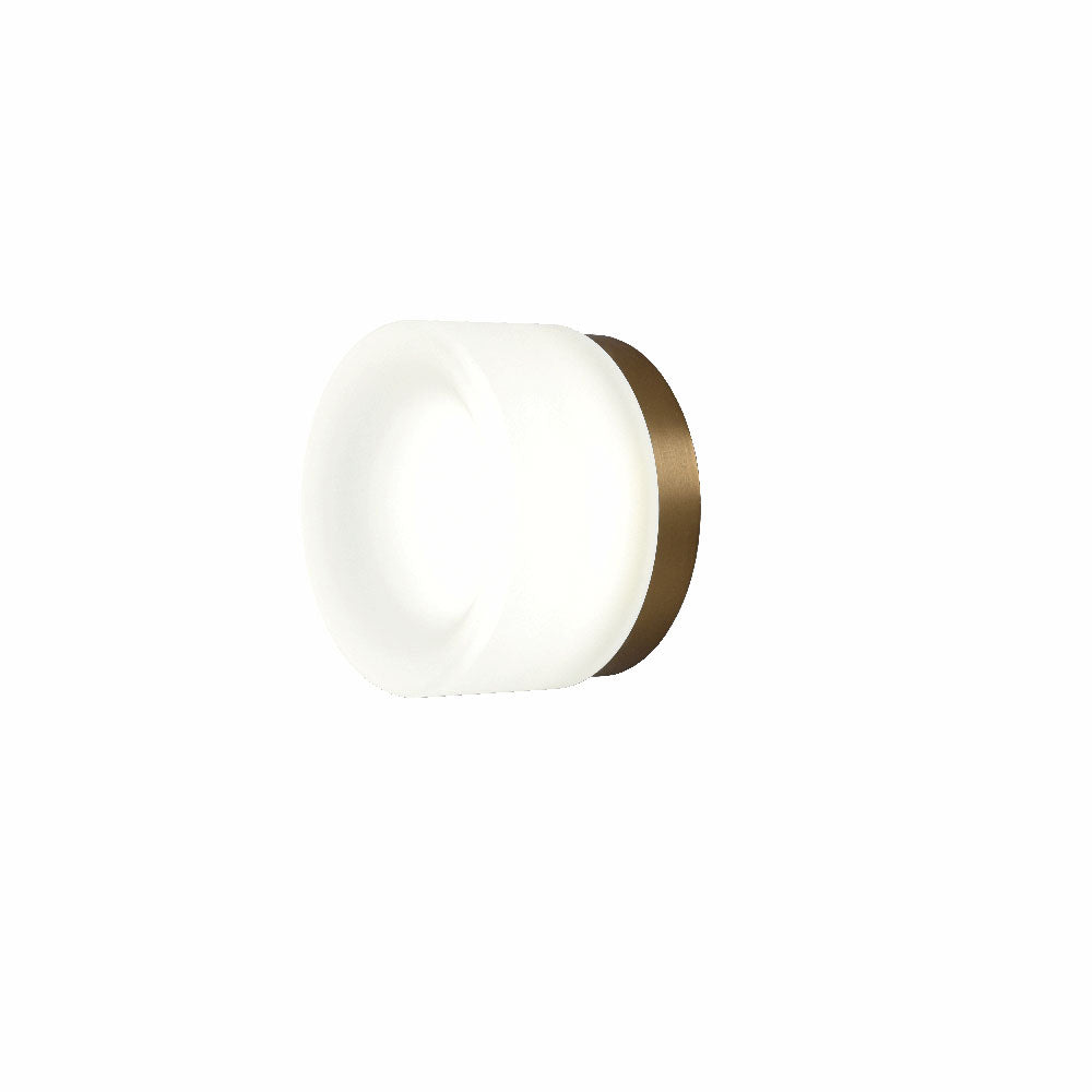 Cirque 7W LED Wall Light Satin Brass / Tri-Colour IP65 - UWL-CIRQUE-SB-3CCT