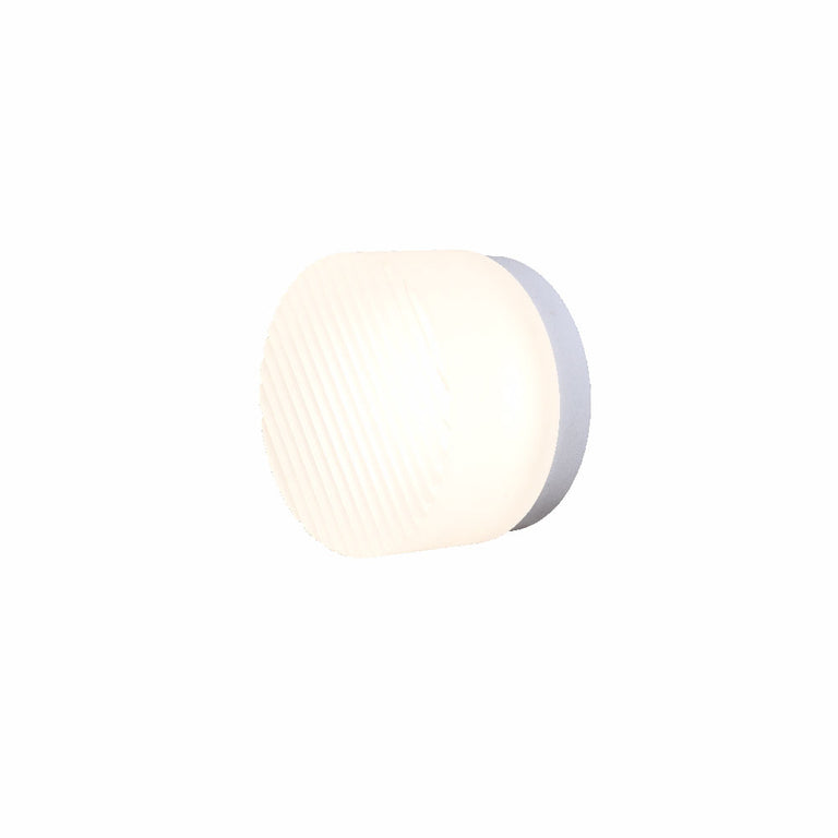 Ripple 7W LED Wall Light White / Tri-Colour IP65 - UWL-RIPPLE-WH-3CCT