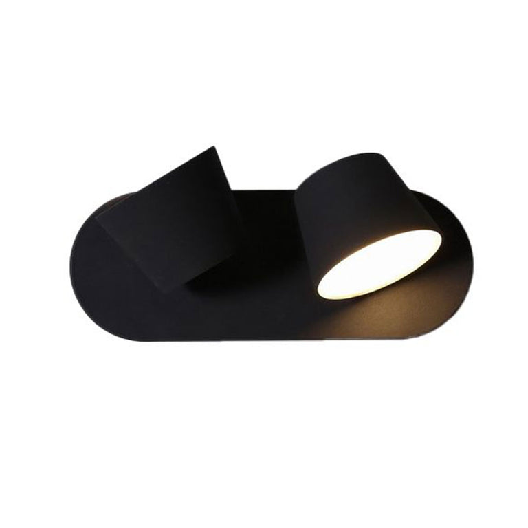 Yarra 2 Light 14.8W LED Wall Light Matt Black / Warm White - UWLYARRA2BLK-WW