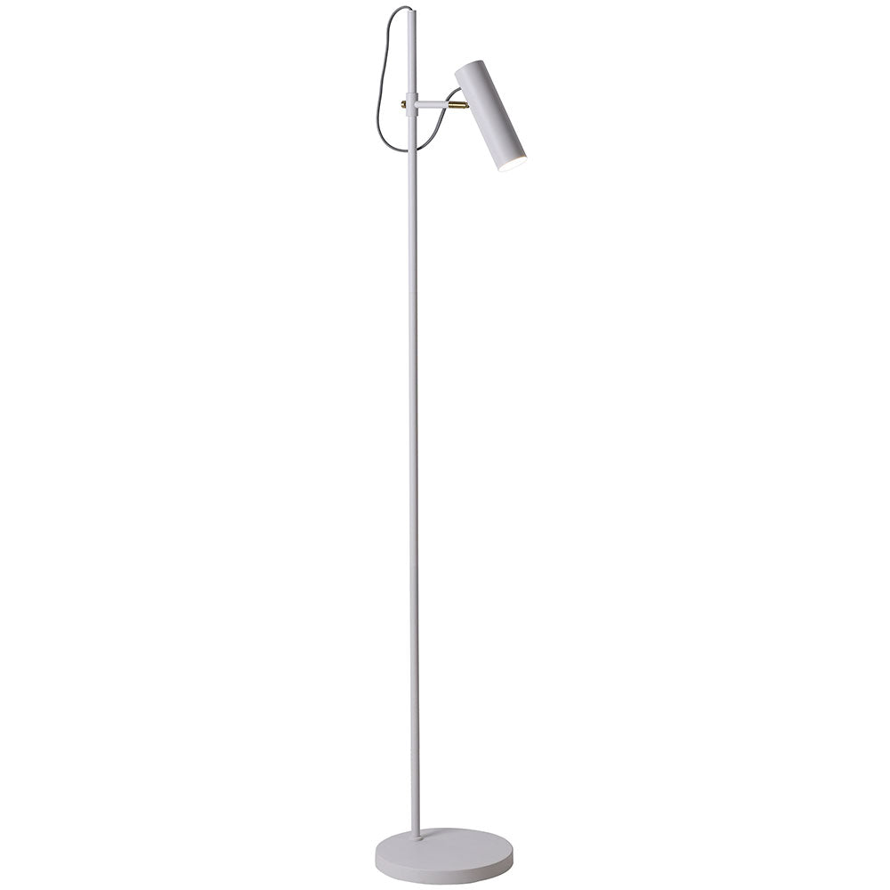 Unico 240V GU10 Height Adjustable Floor Lamp White - UFL-UNICO-WH