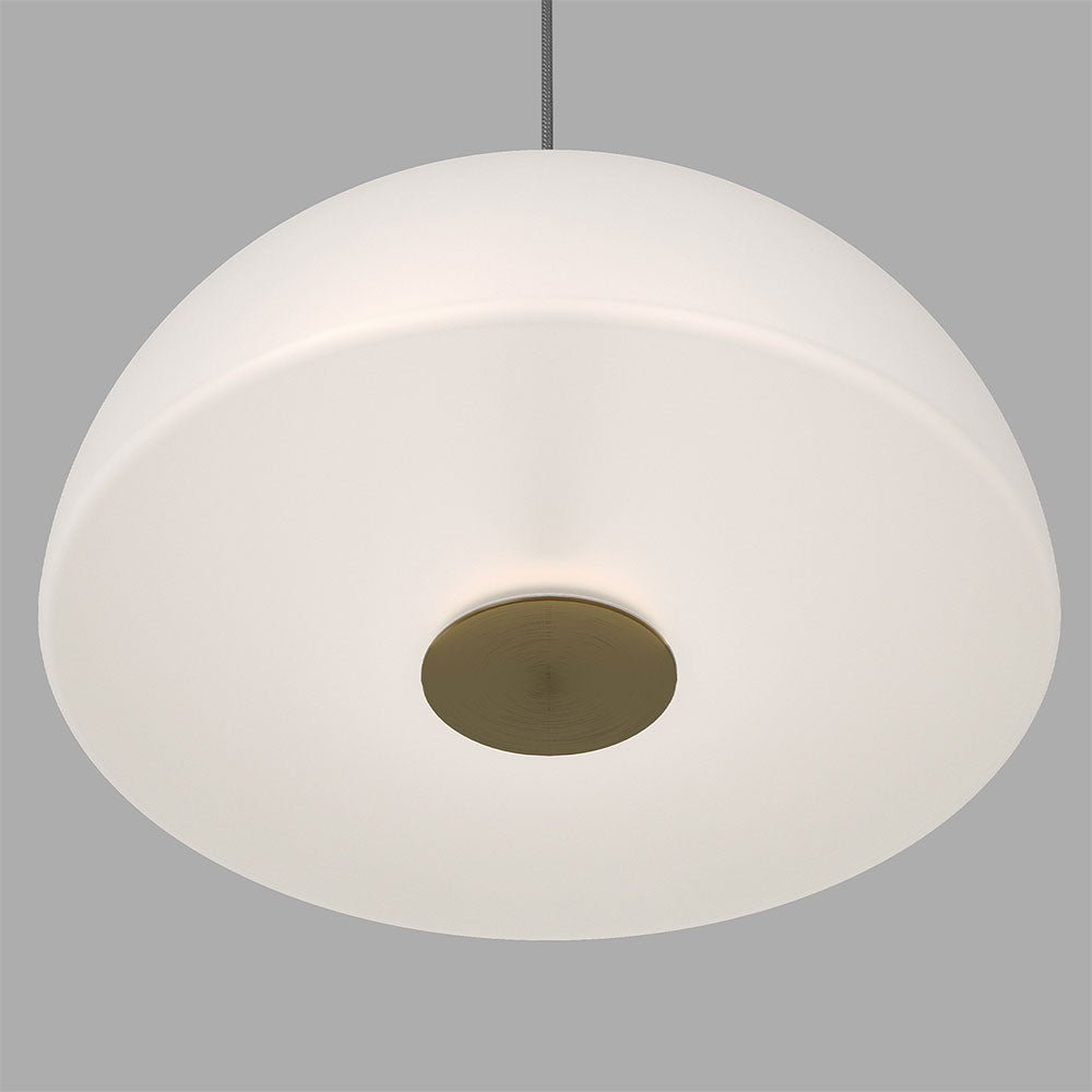 Dome Air LED Pendant Old Brass / Frosted - LR.i02.70.DM.FR.OB
