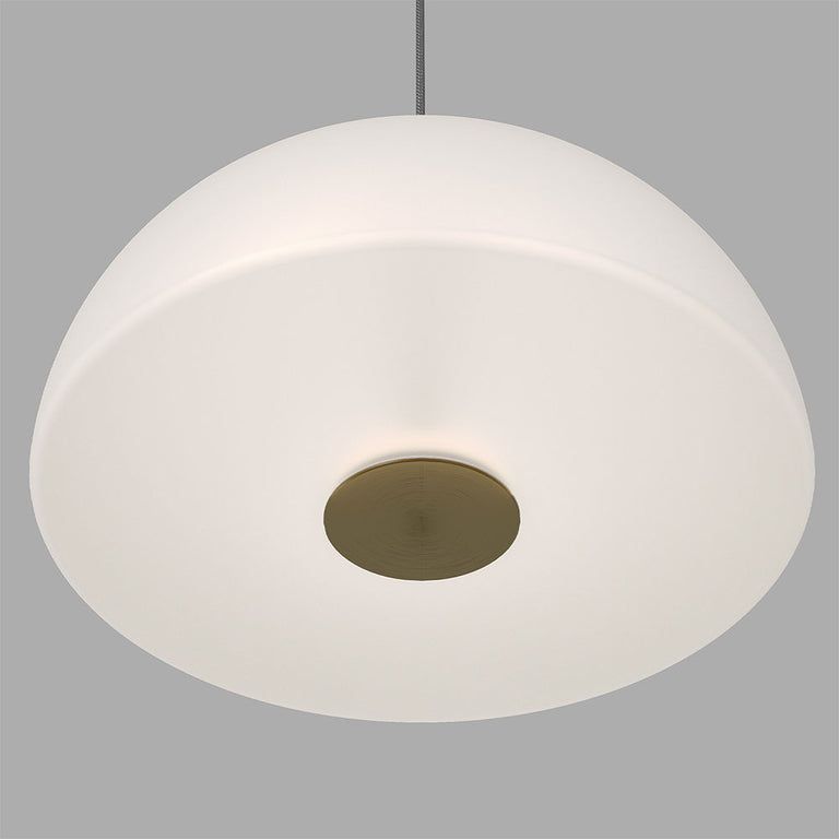 Dome Air LED Pendant Old Brass / Frosted - LR.i02.70.DM.FR.OB