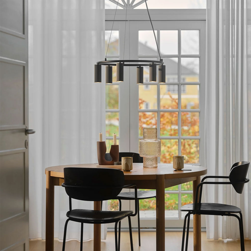 Vico Chandelier Pendant Black - 2512323003