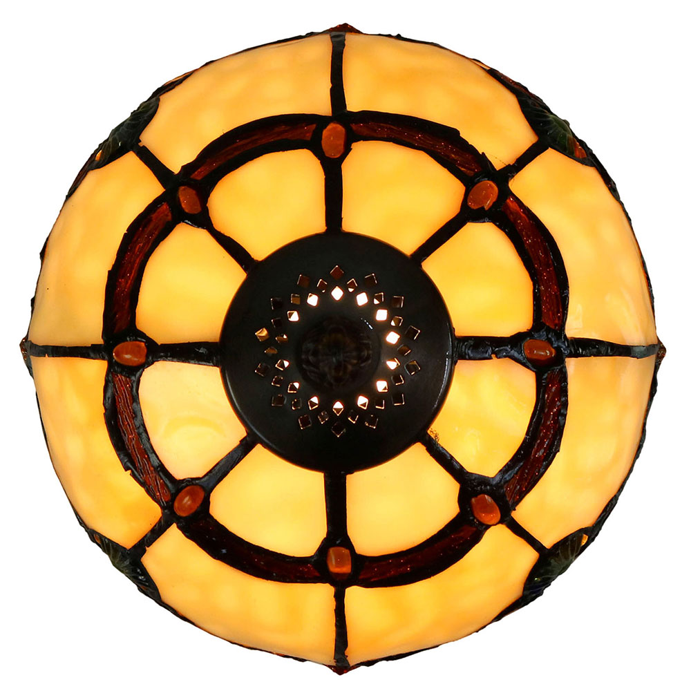 Benita Tiffany Table Lamp Beige - TL-081072B-311S
