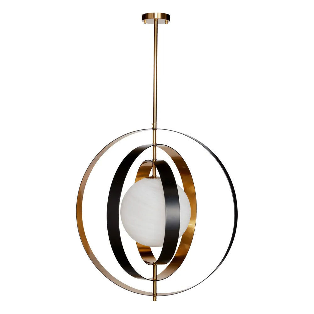 Brooks Pendant Brass / Black - 20856