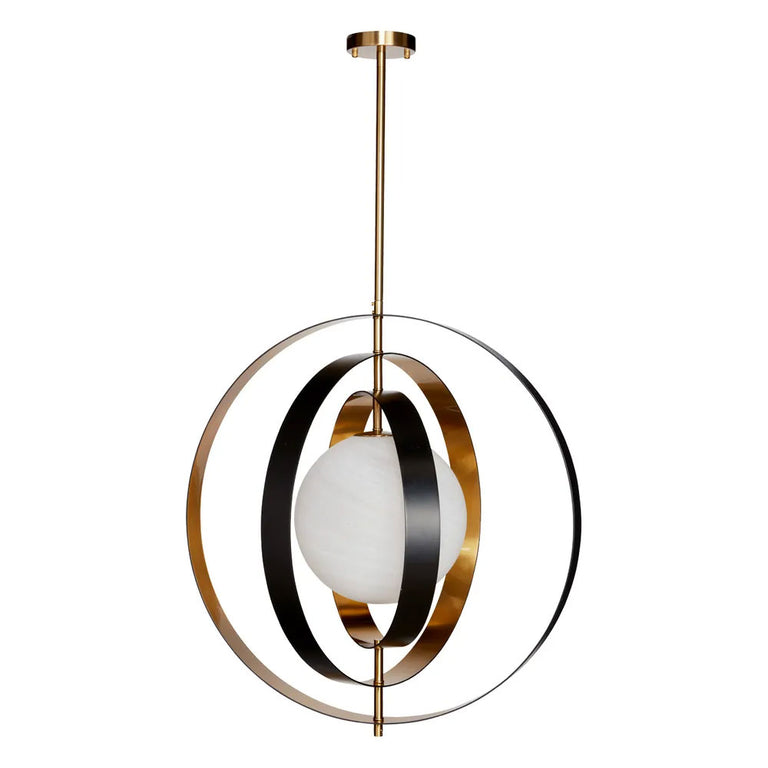 Brooks Pendant Brass / Black - 20856