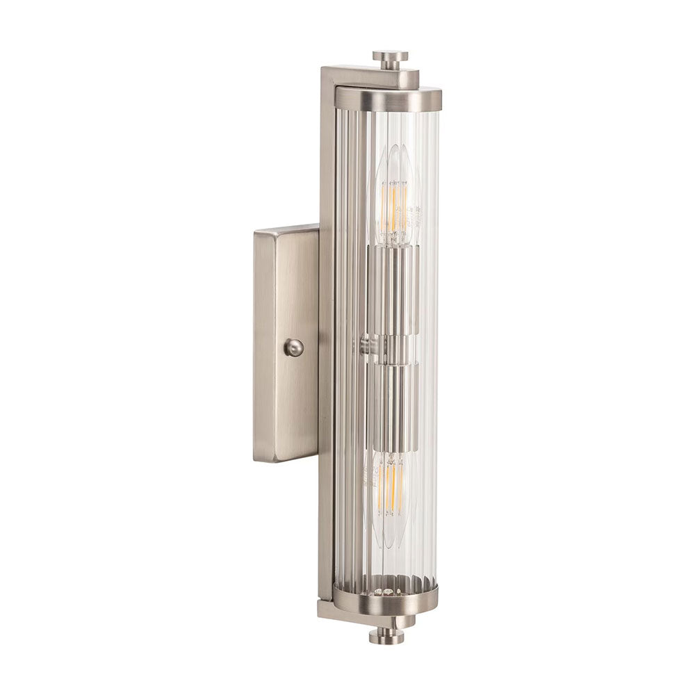 Rockford 2 Light Wall Light Brushed Nickel - LOI1001613