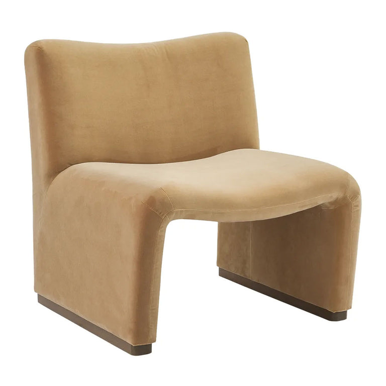 Beau Occasional Chair Ochre Velvet - 33073