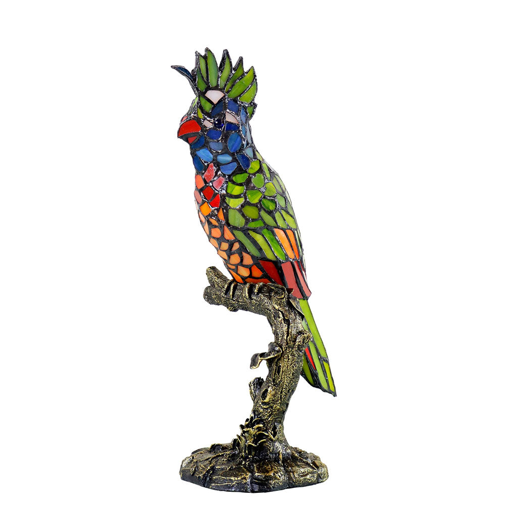 Parrot Tiffany Table Lamp - TL-N16627