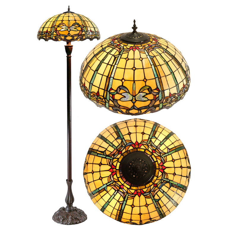 Aurora Tiffany Floor Lamp - TL-F201027-KG