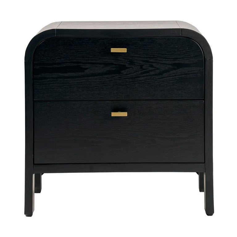 Chisholm Bedside Table Black - 33039