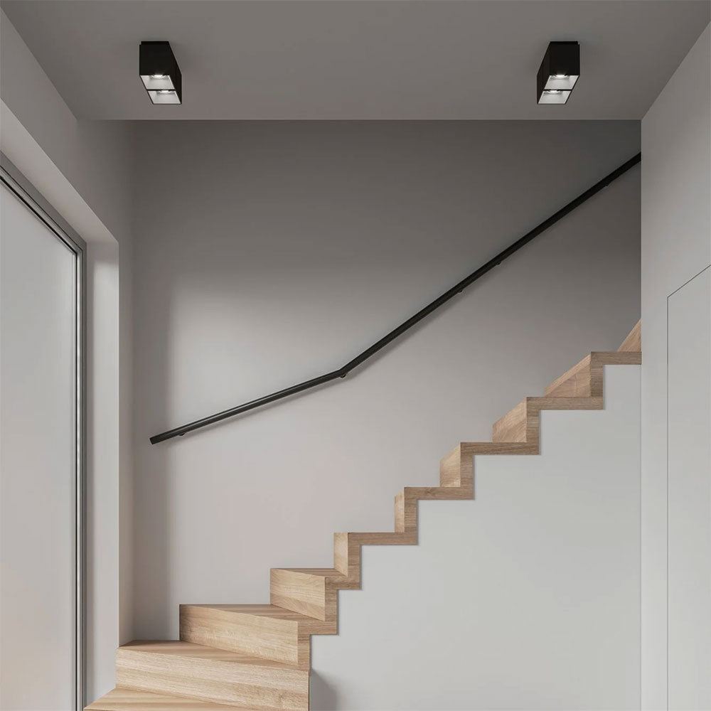Ethan 2 Light Surface Downlight Matt Black - 2110410103