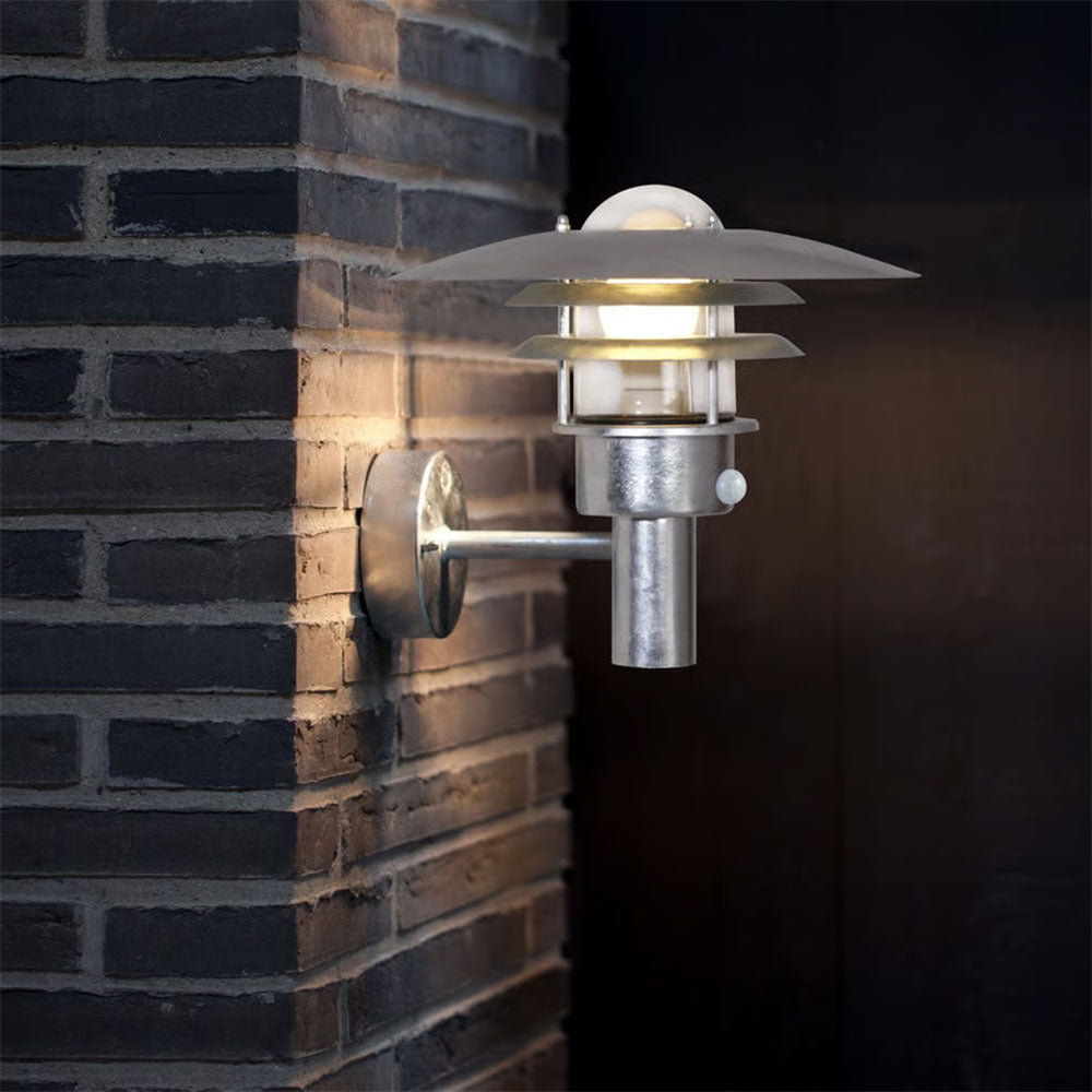 Lonstrup 32 Sensor Wall Light Galvanized - 71412031