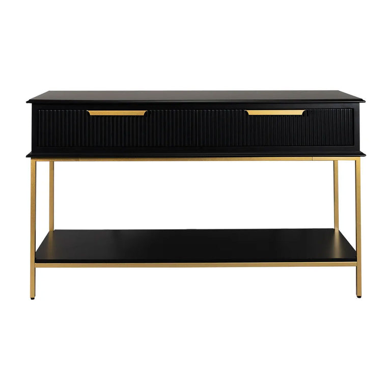 Aimee Small Console Table Black - 33032