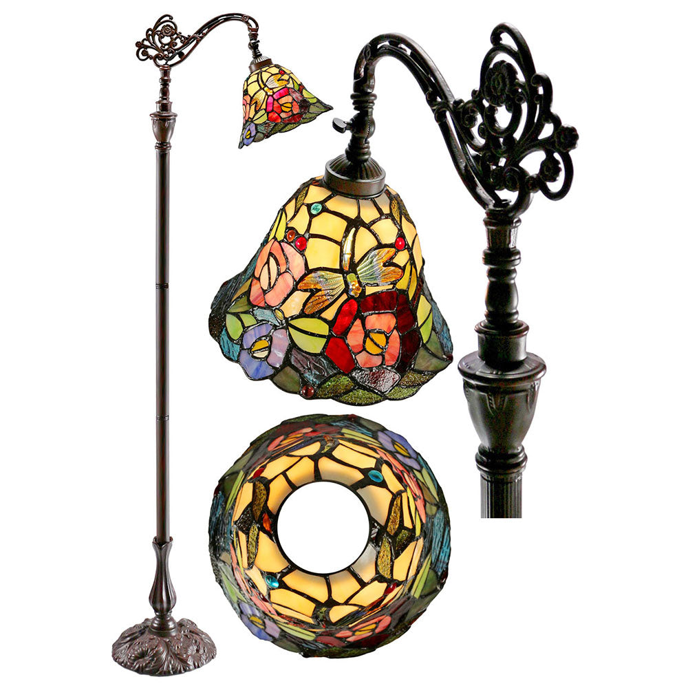 Rosita Edwardian Tiffany Floor Lamp - TL-101276-FLKG
