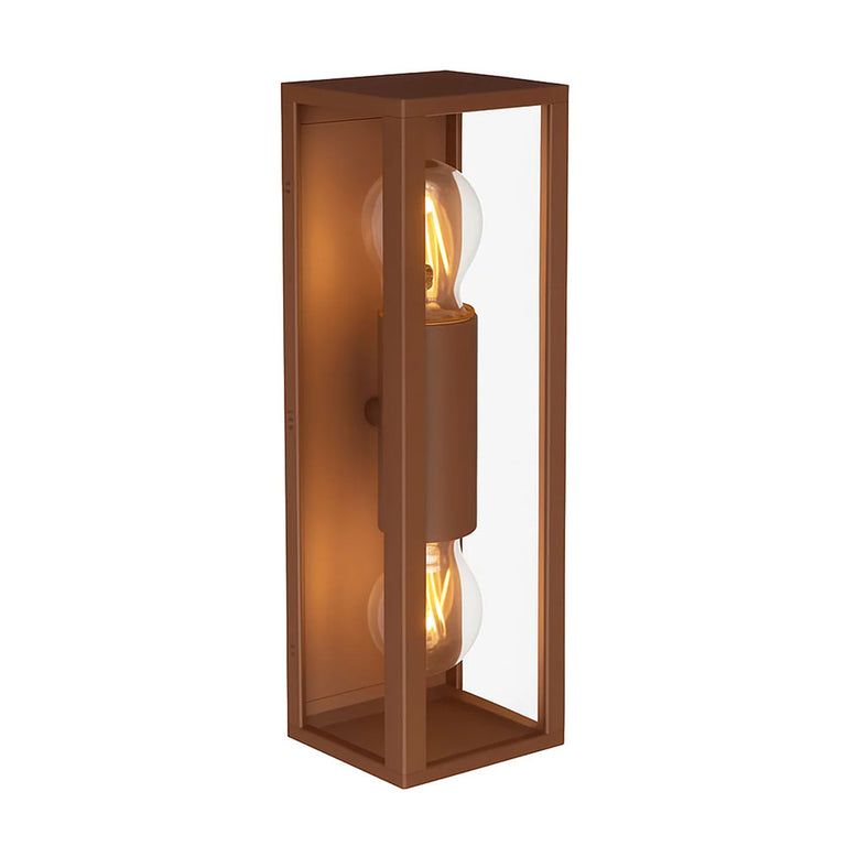 Zyra 2 Light Up and Down Outdoor Wall Light Rusty - LLOL008R
