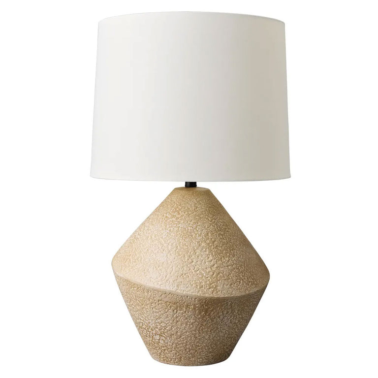 Cordoba Table Lamp Sand / White - 12463