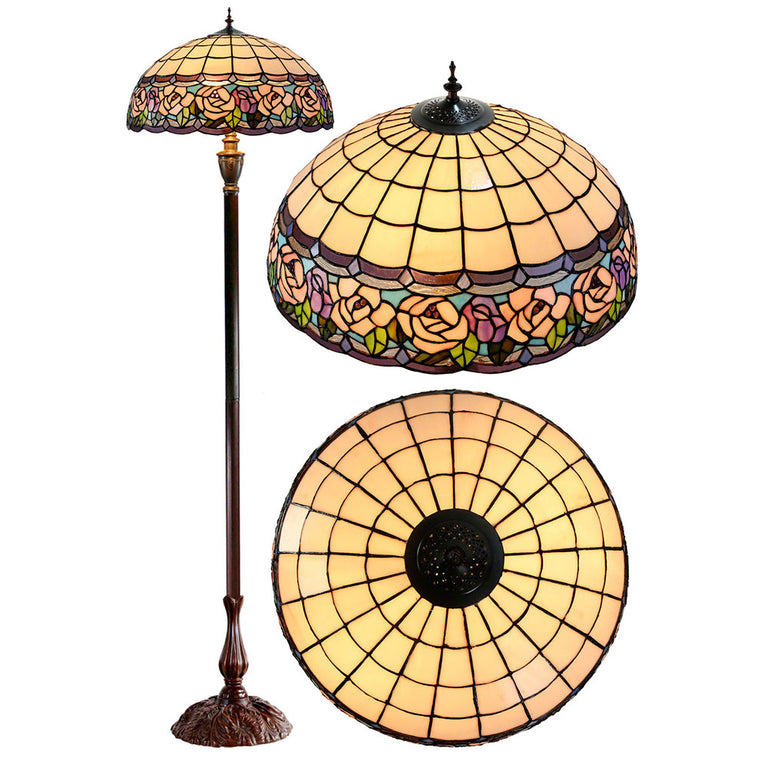 Chandell Tiffany Floor Lamp - TL-F20877-KG