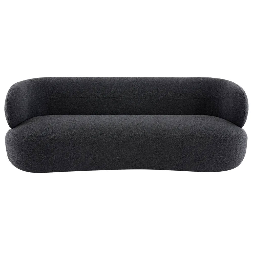 Greenwich 3 Seater Sofa Black Onyx Boucle - 33225