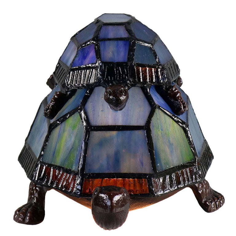 Piggyback Tiffany Turtle Table Lamp - TL-816-QN06