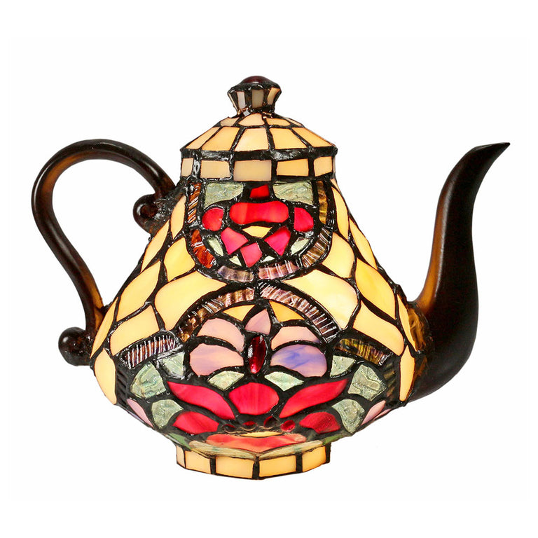 Alicia Tiffany Teapot Table Lamp - TL-Q07053