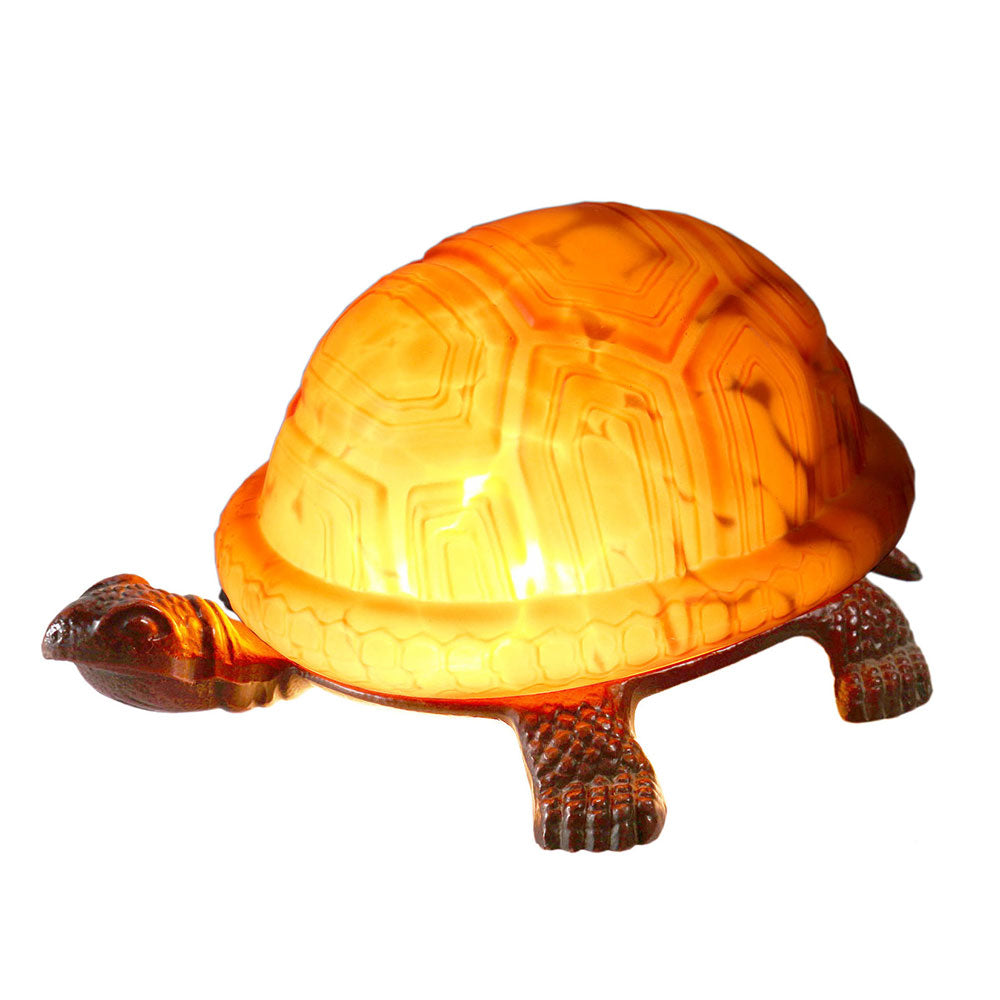 Tiffany Turtle Table Lamp Amber - TL-7051