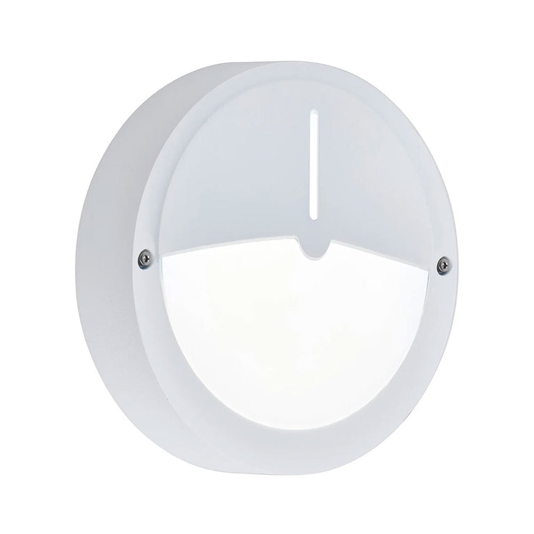Talvia LED CCT Outdoor Bunker Light With Eyelid White - LLOL027W