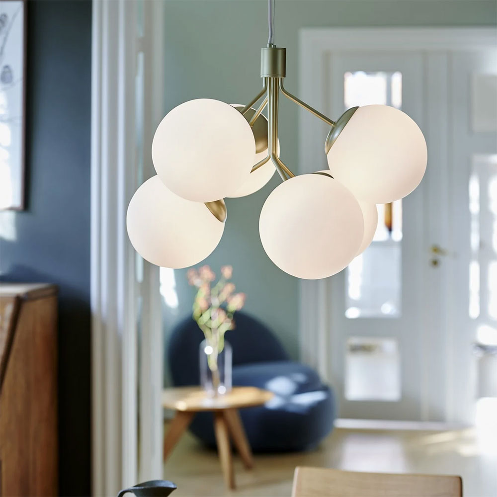 Ivona 6 Light Pendant Brass - 2112163035