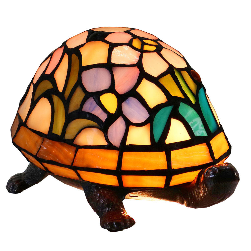 Turtle Tiffany Table Lamp Rose - TL-816-QN07