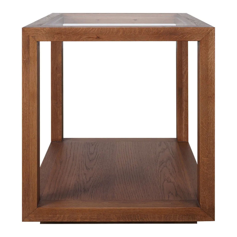 Sadie Square Side Table Large Walnut - 33313