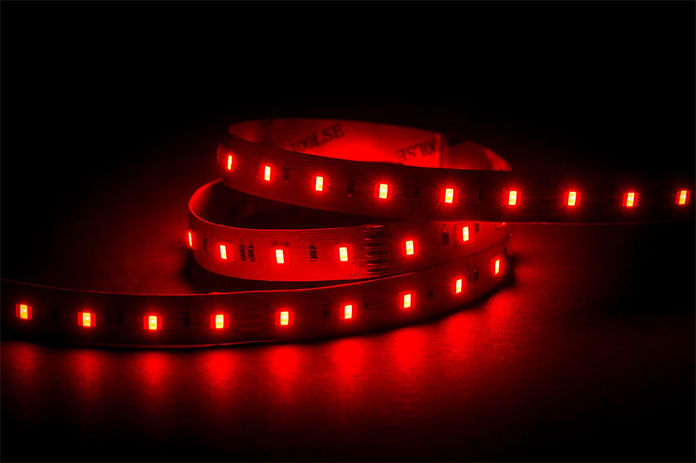 24W 24V DC Dimmable LED Strip / RGBCW - HV9752-IP20-96-RGBCW