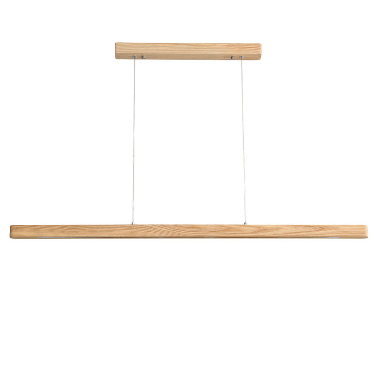 Alpha 150 LED Linear Pendant Ash Wood / Tri-Colour - OL60690/1500