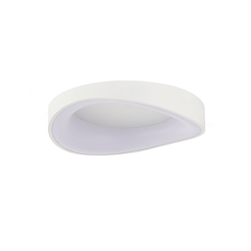 Hayley CCT LED Small Ceiling Light White - LL002CL131SW