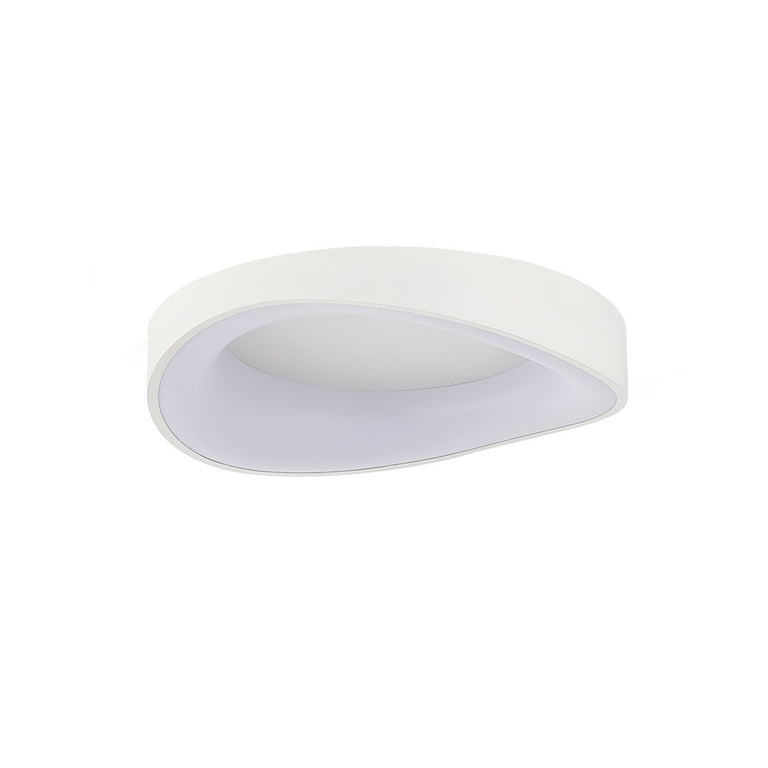 Hayley CCT LED Small Ceiling Light White - LL002CL131SW