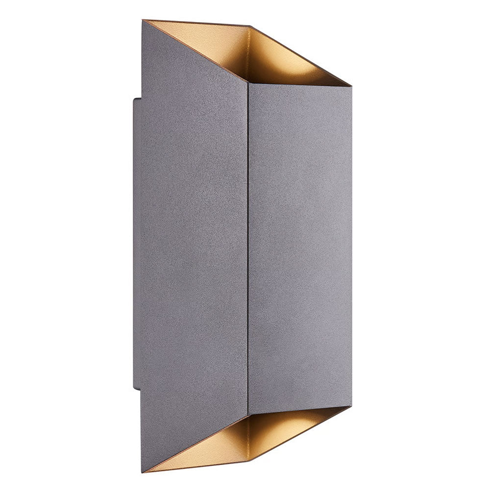 Nico Square 22 Wall Light Anthracite - 2218221050